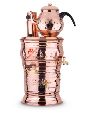 Büyük Bakır Semaver 7 Lt.